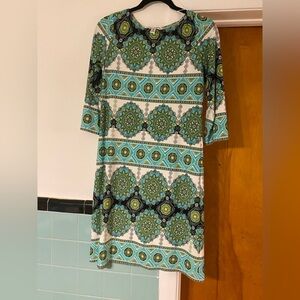 Maggy London 3/4 sleeve sheath dress